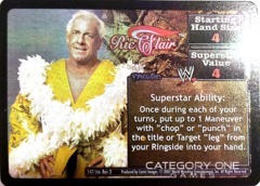 REVOLUTION Ric Flair Superstar Card